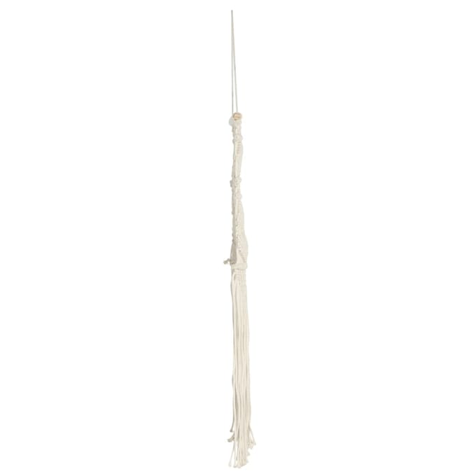 vidaXL - Wandhanger - macramé - 40x80 - cm - katoen