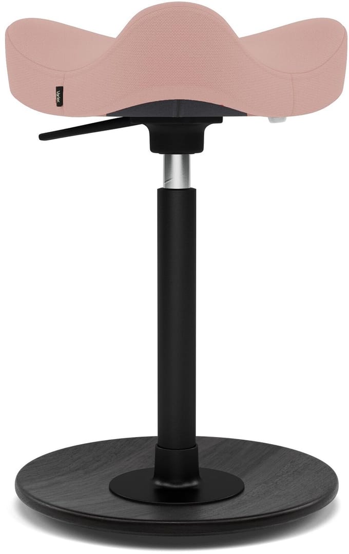 Varier Stokke Move Compact zadelkruk, Abrikoos/Zwart Revive - ergonomisch