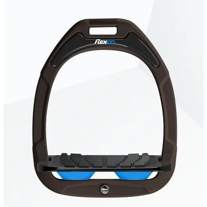 Inklapbare Steun Grip Bruin/Zwart/Blauw Flex-On Green Composite