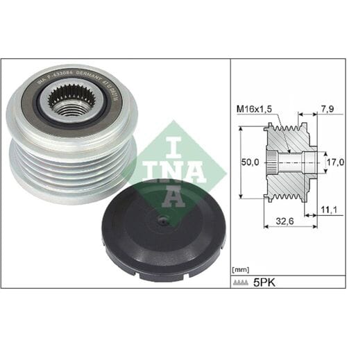 Dynamovrijloop Schaeffler INA 535 0359 10