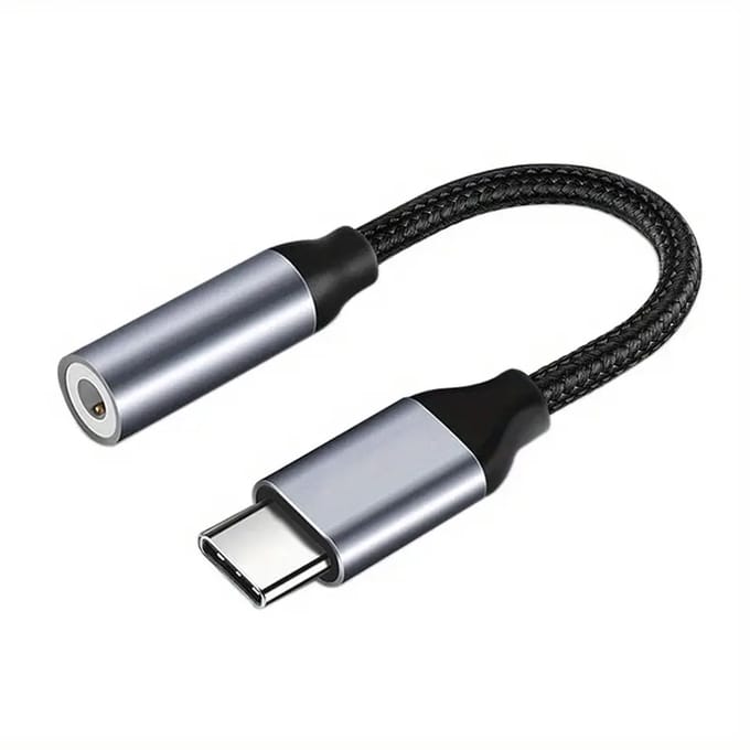 USB-C naar 3.5 mm Jack Audio – usb c auto kabel - adapter