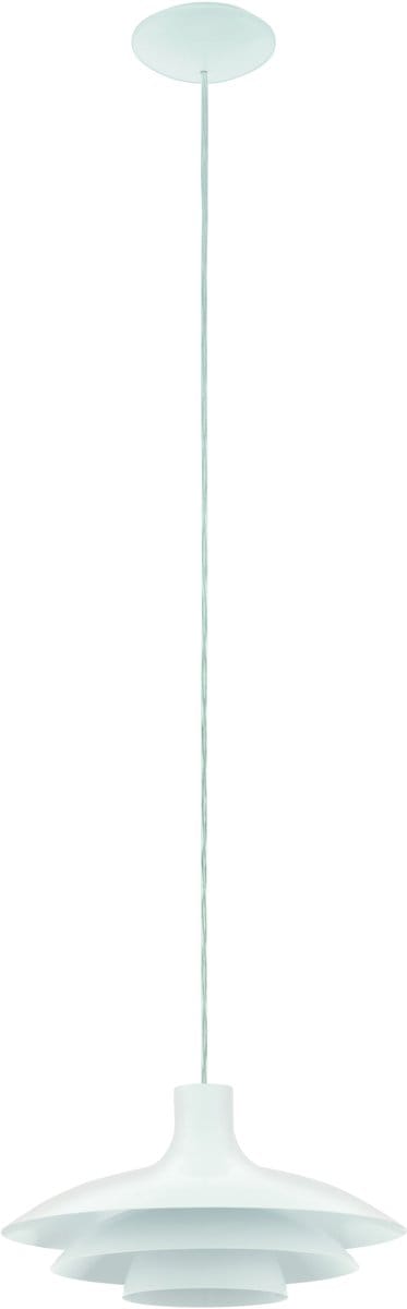 EGLO Almozar Hanglamp - E27 - Ø 17 cm - Wit