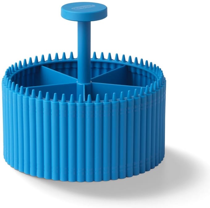 Ronde Organiser , Blauw - Polypropyleen - Crayola