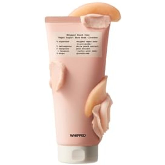 WHIPPED - Peach Pear Vegan Yogurt Face Mask Cleanser 130g