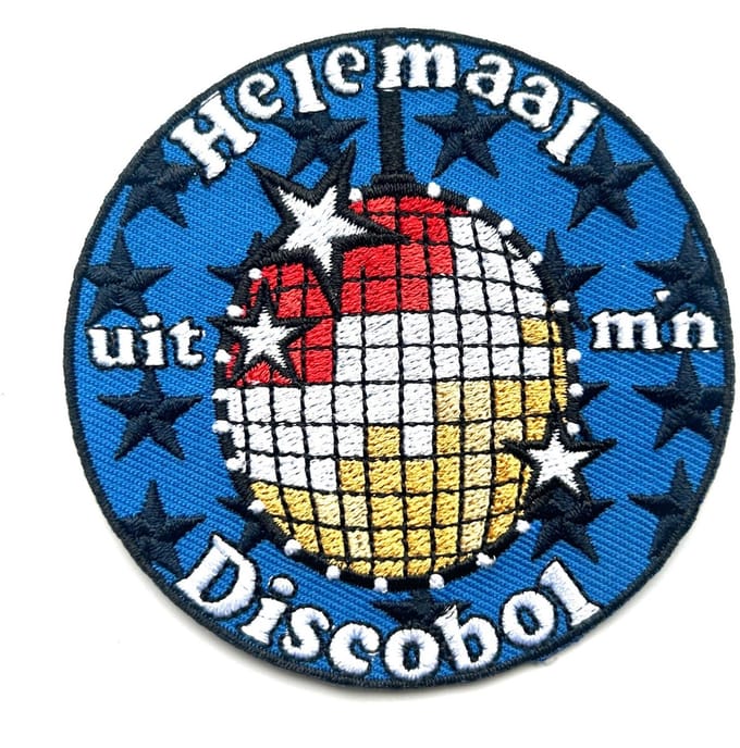 Oeteldonk embleem - Helemaal uit mijn discobol