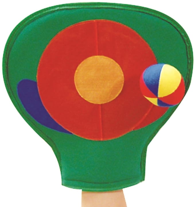 Spordas Balls Eye Glove werp- en vangspel voor kinderen.