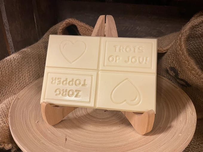 Callebaut - Zorg cadeau van chocolade - Zorgtopper - Trots op jou