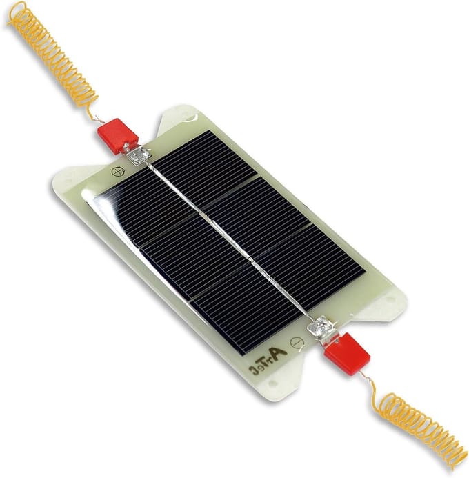 Zonnecel Experimenteerkit - Fotovoltaïsche Energie - Wetenschappelijk Experimenteren - Educatief Speelgoed - 13.5 cm - Multi