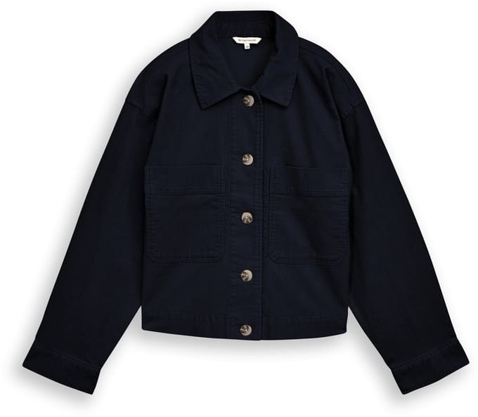 Tom Tailor - Groot corduroy jack - Maat 46 - Lunar Eclipse