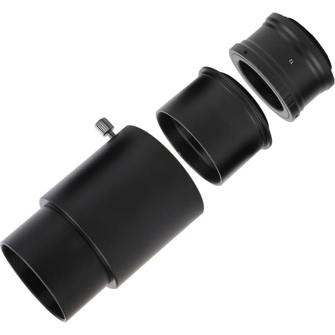 Astronomische Telescoop 2in 60mm Oculair Verlengbuis Adapterring Set voor Canon EOS.M black