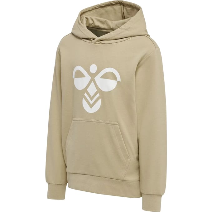 Hummel Cuatro-hoodie voor kinderen, kleur: Humus