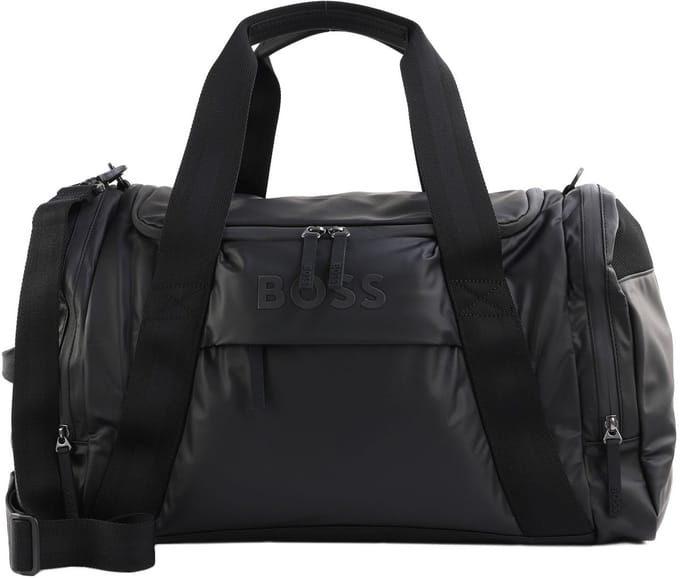 BOSS reistas Stormy Holdall Black zwart