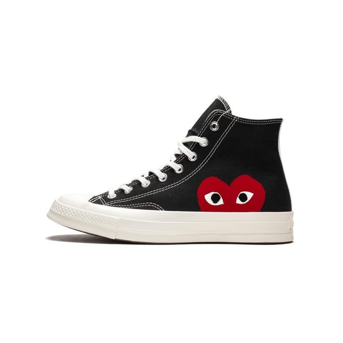 Converse Comme des Garçons Zwart Hoog EU 35 black