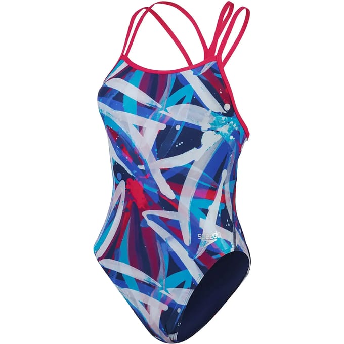 Dames zwempak uit 1 stuk Speedo End+ Allov Dig StarBack