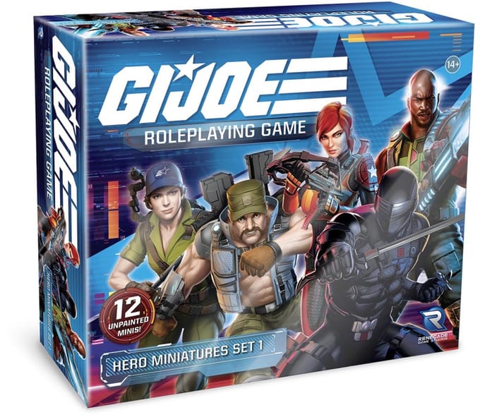 G.I. JOE Roleplaying Game: Hero Miniatures Set 1 - Renegade Game Studios