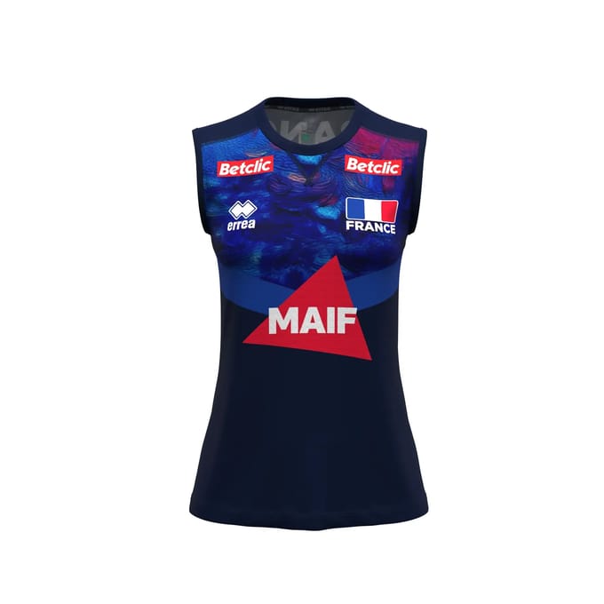Mouwloos Trainingsshirt Dames Frankrijk 2026/27