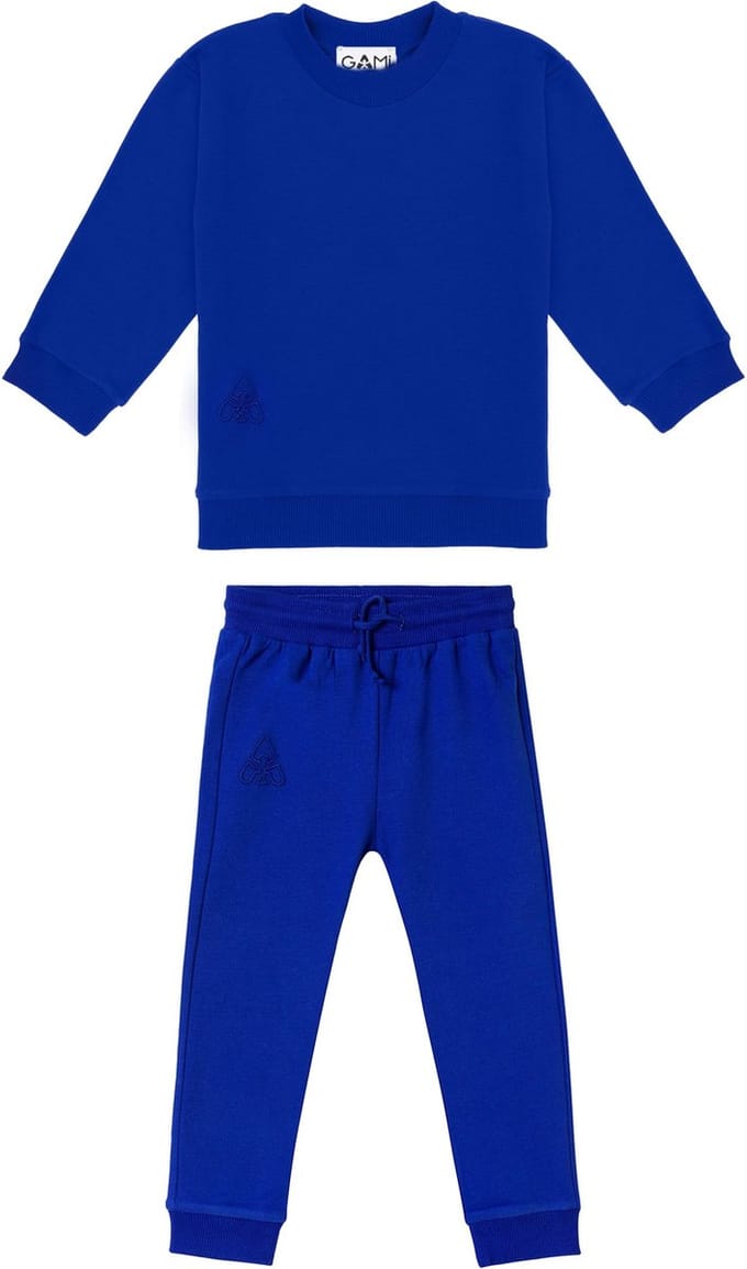 Gami Joggingpak unisex blauw 98 Blauw