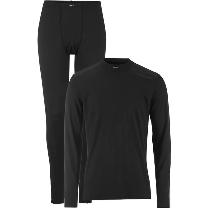 Craft Baselayer Set 2 M Black - Thermoset
