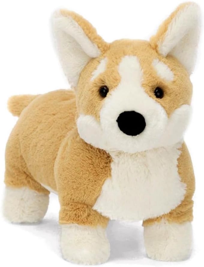 Knuffelhond Corgi Middelgroot Zacht Pluche Dier