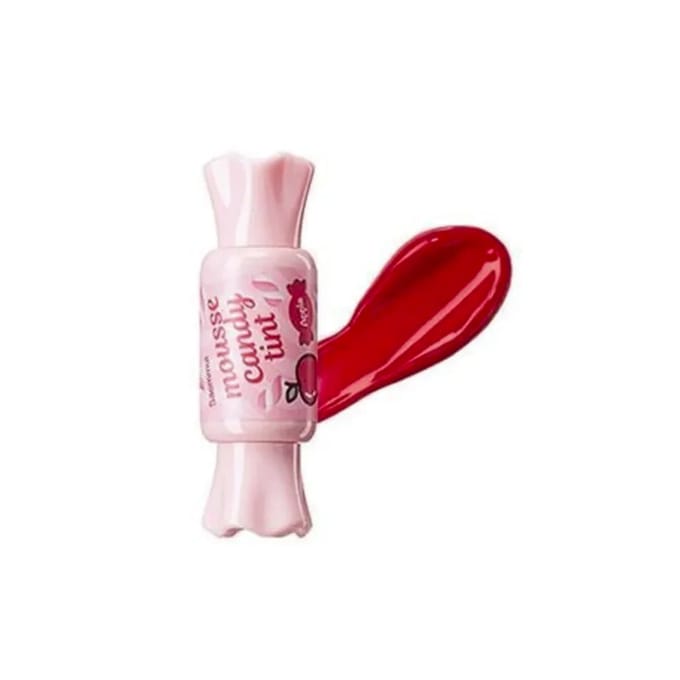The Saem, spring water, mousse candy tint, 12 apples, 8g white