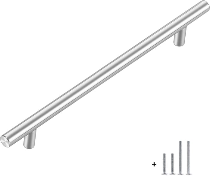 Handgreep 40 cm – RVS Zilver (hartafstand 256 mm) - Keukenkastjes