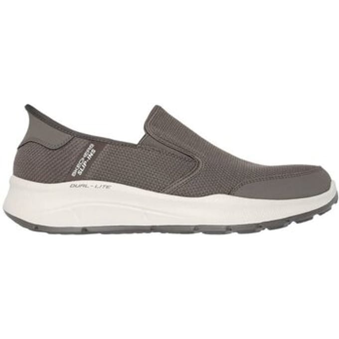 Skechers Equalizer 5.0 Drayze Polyester Heren Taupe Sneakers