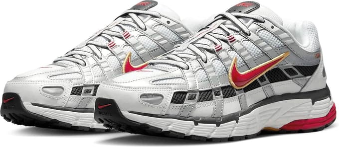 Nike P 6000 Cnpt 'Metallic Silver Red' Dames Sneakers BV1021-101 38 gray