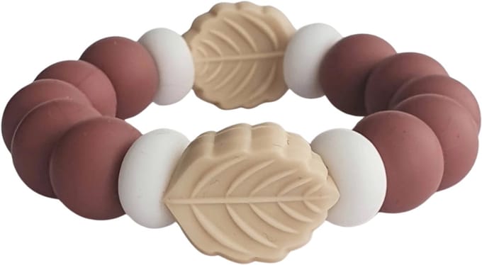 Chewies & More cool leaf koelbijtspeeltje Dark Pink dames
