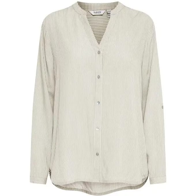 b.young - BYFABIANNE STRIPE SHIRT - Dames - Shirts