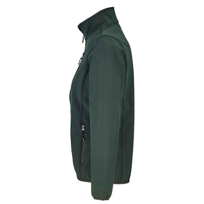 SOLS Dames/Dames Falcon Softshell gerecyclede Soft Shell jas (Bosgroen)