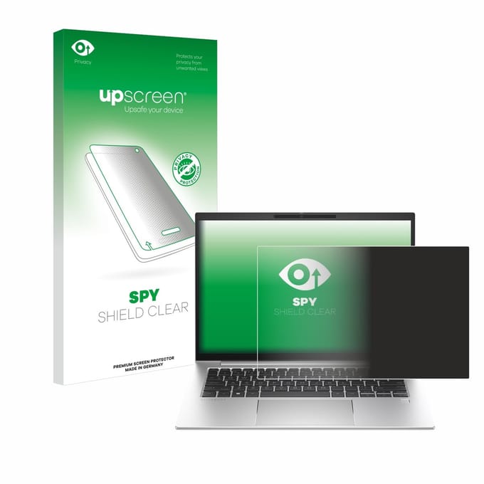 upscreen - privacy screenprotector voor HP EliteBook 840 G10 - Folie Beschermfolie Blauwlichtfilter