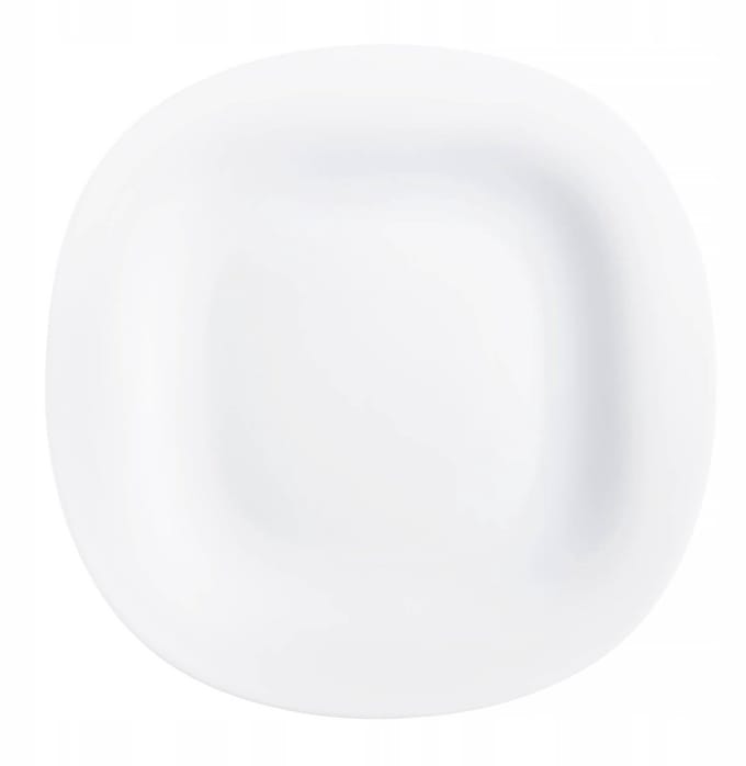 6x Luminarc Carine Neo dessertplanken vierkant wit 19,5cm
