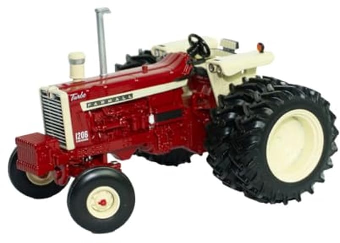 Britains tractorspeelgoed Case IH Farmall 1206 schaalmodel 1:32.