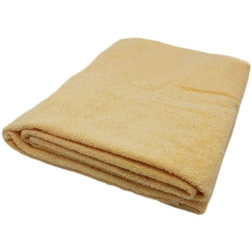 GGM Gastro (10 Stück) Grönland Liegetuch - 400g/m² - 70x200cm - Gelb