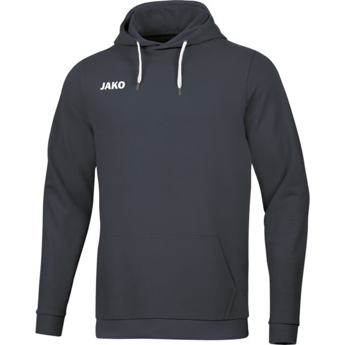 Jako Base Sweater Met Capuchon Kind Antraciet Maat 152