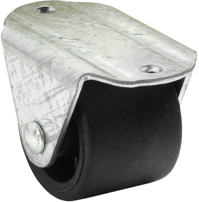 DOMINO Möbelrolle 30mm kunststof zwart