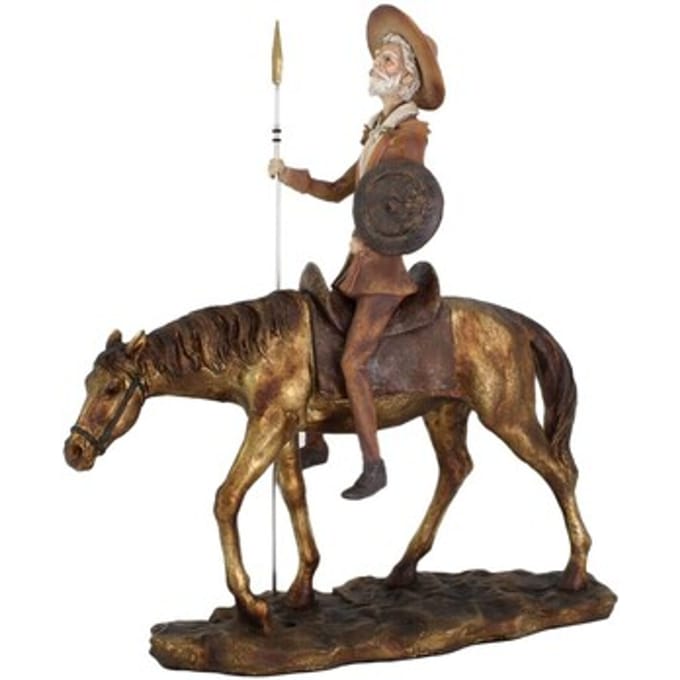 Beeldjes Signes Grimalt Don Quichot Met Paard