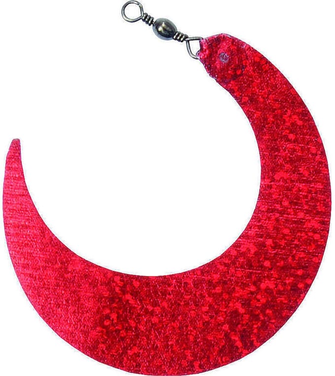 Predox Predox Wiggle Tail Red Holo – Wiggle Tail met wartel voor streamers en kunstaas L