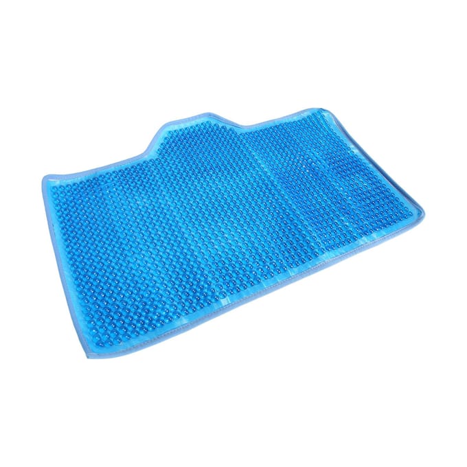 Gelkussenmat, langdurig koel, ademend, verfrissend, ergonomisch, koelkussen voor thuis. blue