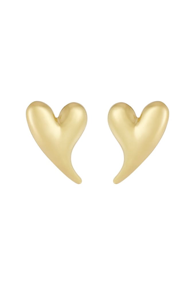 Bijoutheek Oorknoppen Hart Goud