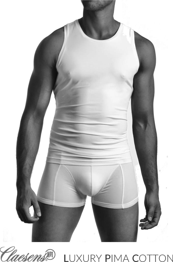 Claesen's® - Pima SingletCLS 111-White-XXL