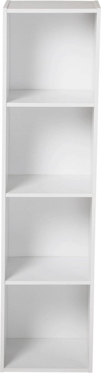 CALICOSY - Opbergplank bestaande uit 4 dozen 31x30x123cm