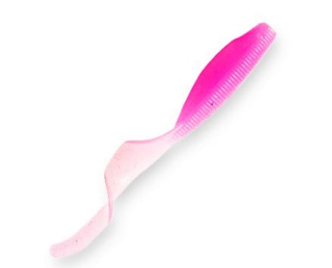 Zman Soft Lure StreakZ Curly 5 Inch 4/Pack Roze Glow (9634) blue