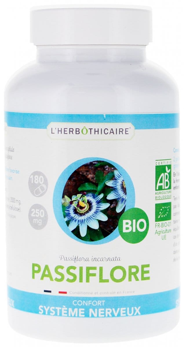L'Herbôthicaire Biologische Passiebloem 180 Capsules