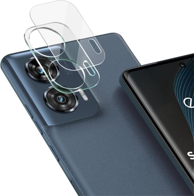 IMAK Camera Lens Protector - Geschikt voor Motorola Edge 50 Fusion Camera Lens Protector - IMAK 9H Tempered Glass - Transparant