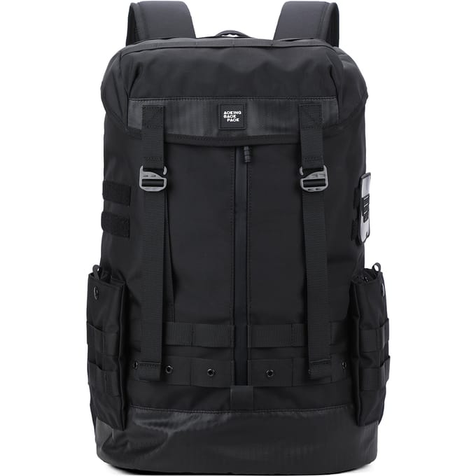 Aoking Rugzak Uniseks BLACK