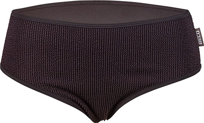 BECO crinkle bikini broekje - zwart - maat 38
