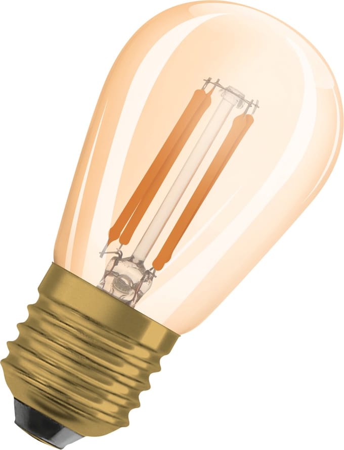 Osram E27 LED Edison Lamp - 4.8W Goud 2200K 220V 822 - 320° Dimbaar