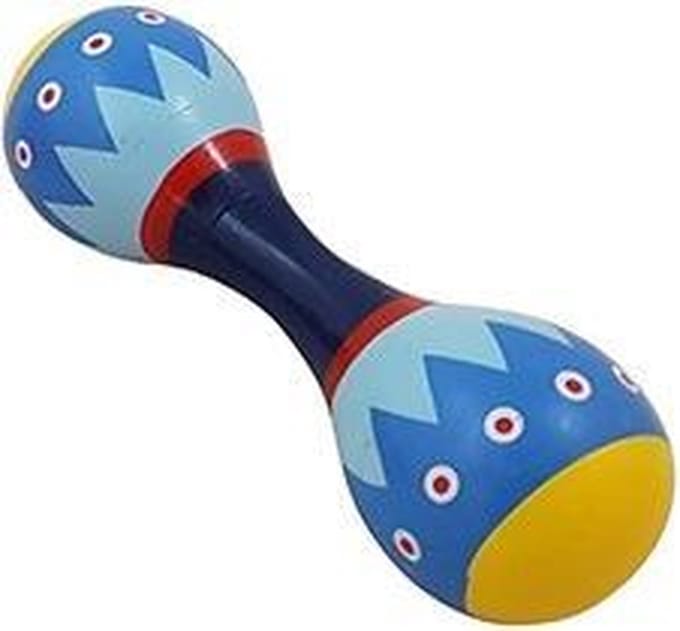Dubbele sambabal blauw sambaballen kind
