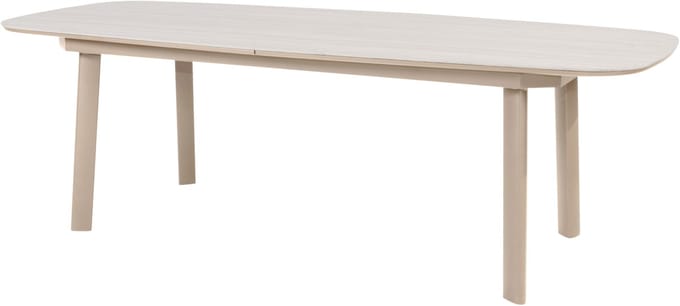 Manolo uitschuifbare dining tuintafel printed ceramic 230-290x100xH75 cm latte Taste 4SO